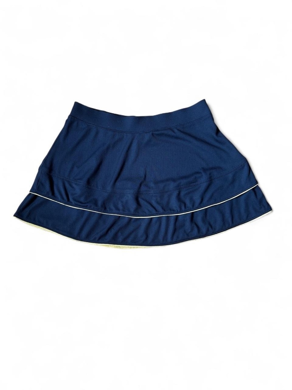 Vintage Tail Black Athletic Tennis Sport Skirt Mini Ruffle Layered Y2K Old Money